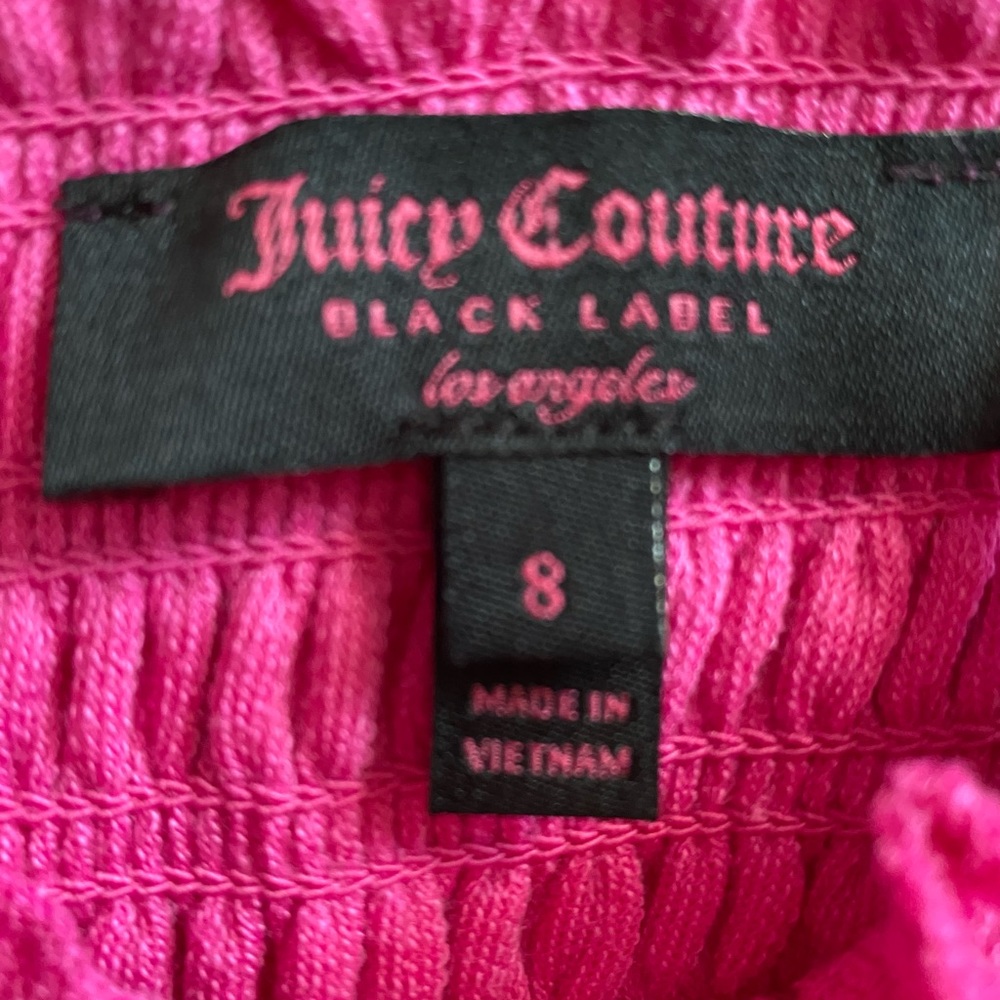 Juicy Couture Black Label Tie-strap Sundress and matching full-zip hoodie Size 8 - Picture 2 of 7